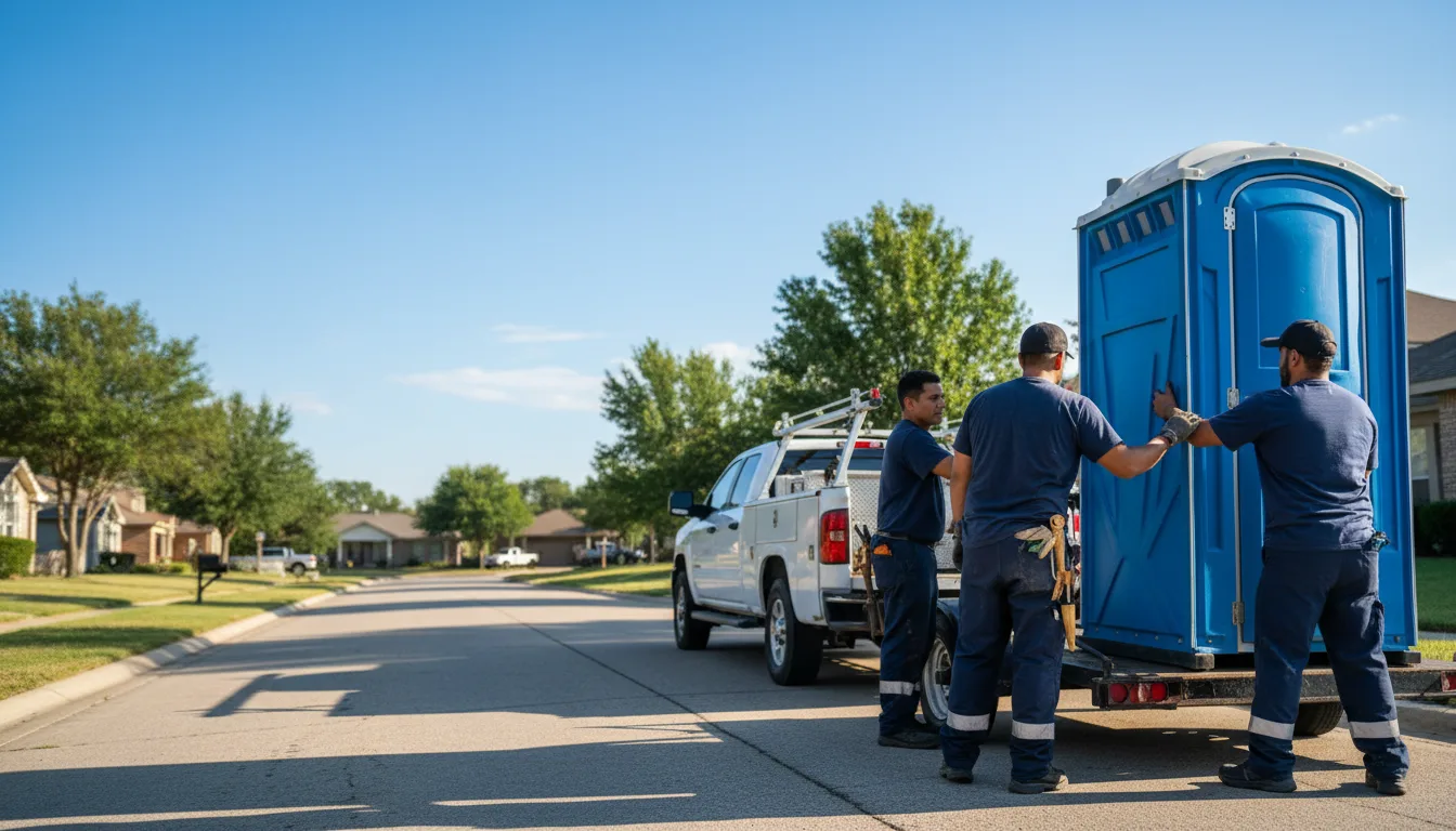 Portable Toilet Rental in Saint Bernard, LA near me